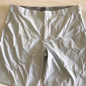 Nike Golf Shorts - Baby blue & White Pinstripe